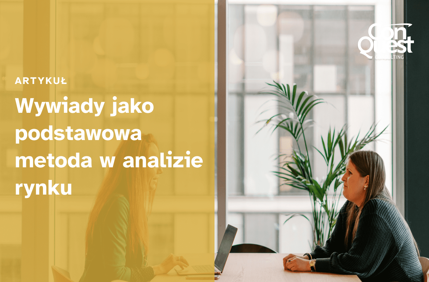 Okładka artykułu "Wywiady jako podstawowa metoda w analizie rynku"