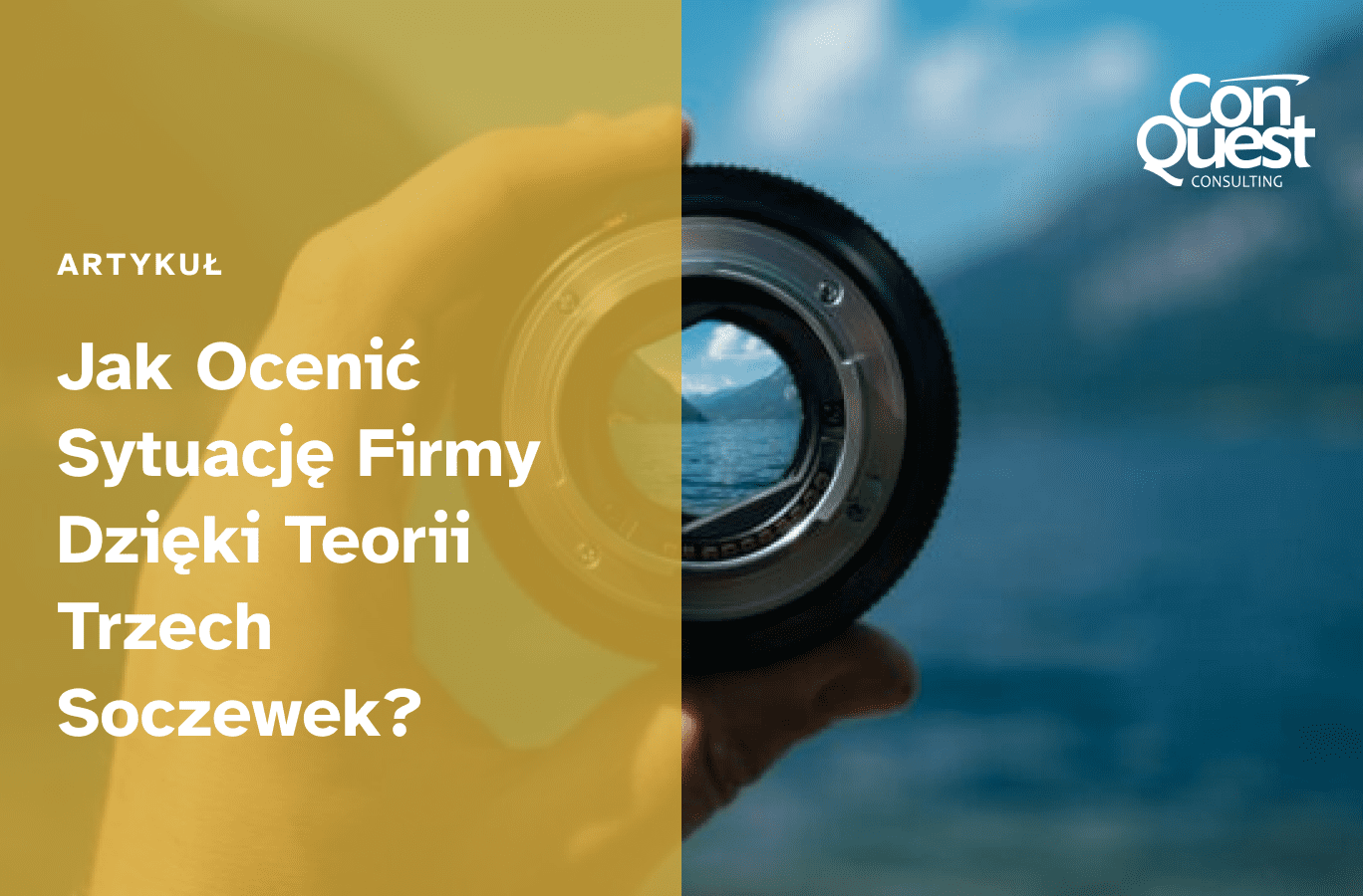 Okłada artykułu - "Jak Ocenić Sytuację Firmy Dzięki Teorii Trzech Soczewek?"