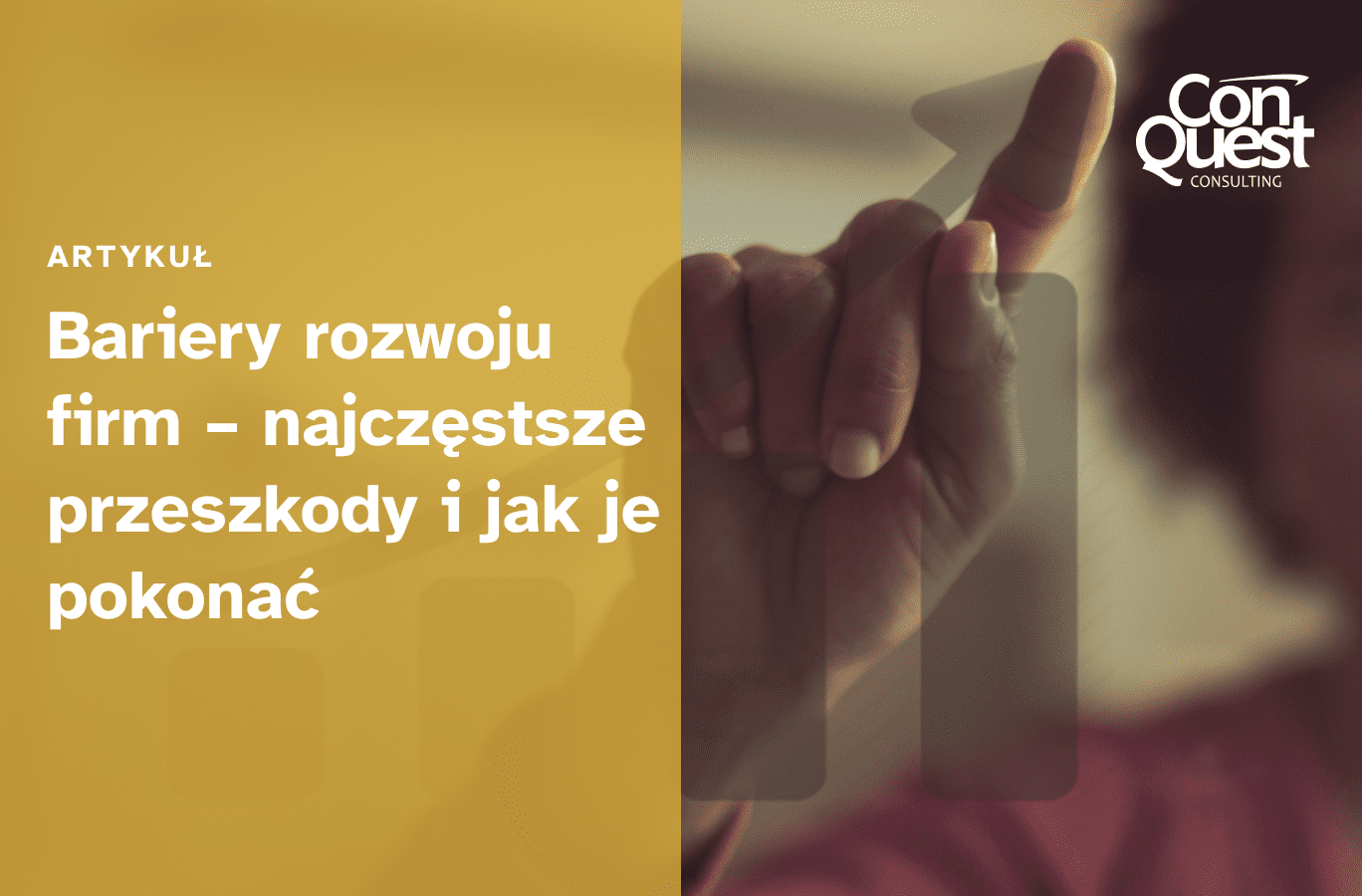 Okładka artykułu - "Bariery rozwoju firm – najczęstsze przeszkody i jak je pokonać"