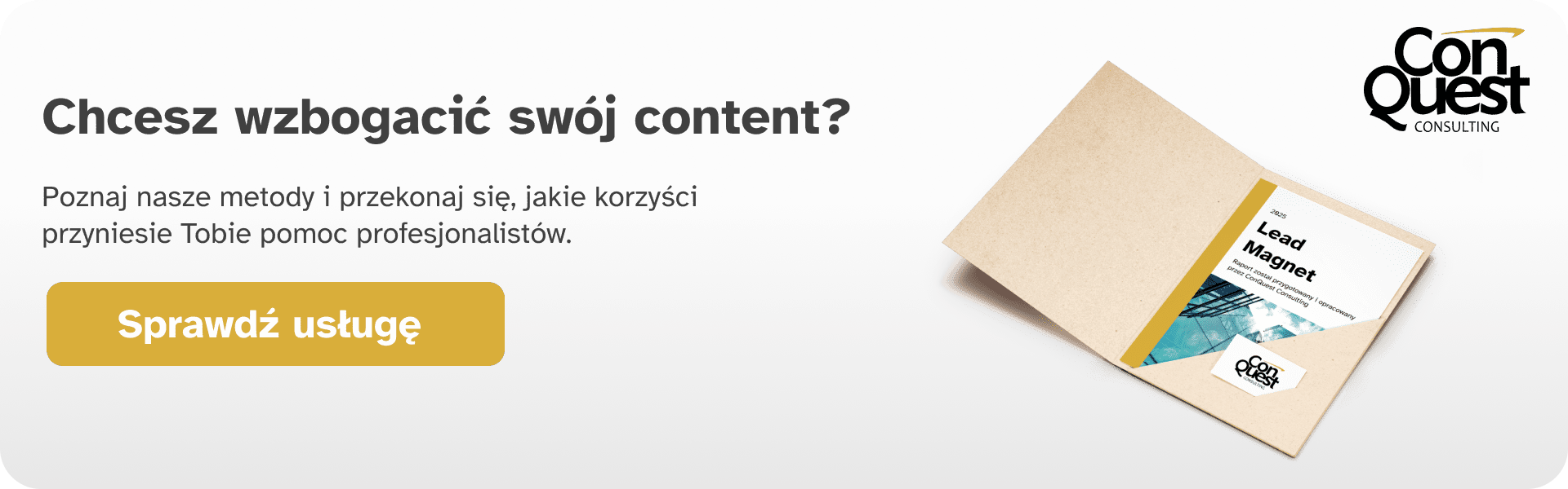 Banner mit Weiterleitung zum Angebot mit Leadmagnet