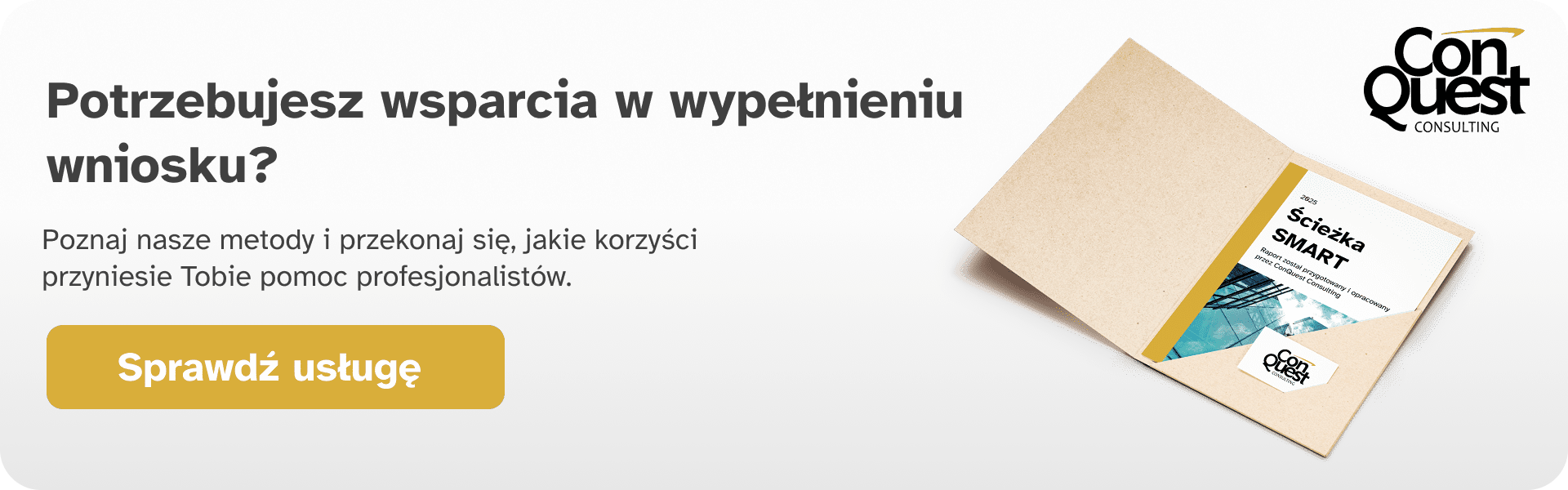 Baner prowadzący na ofertę ze ścieżką SMART