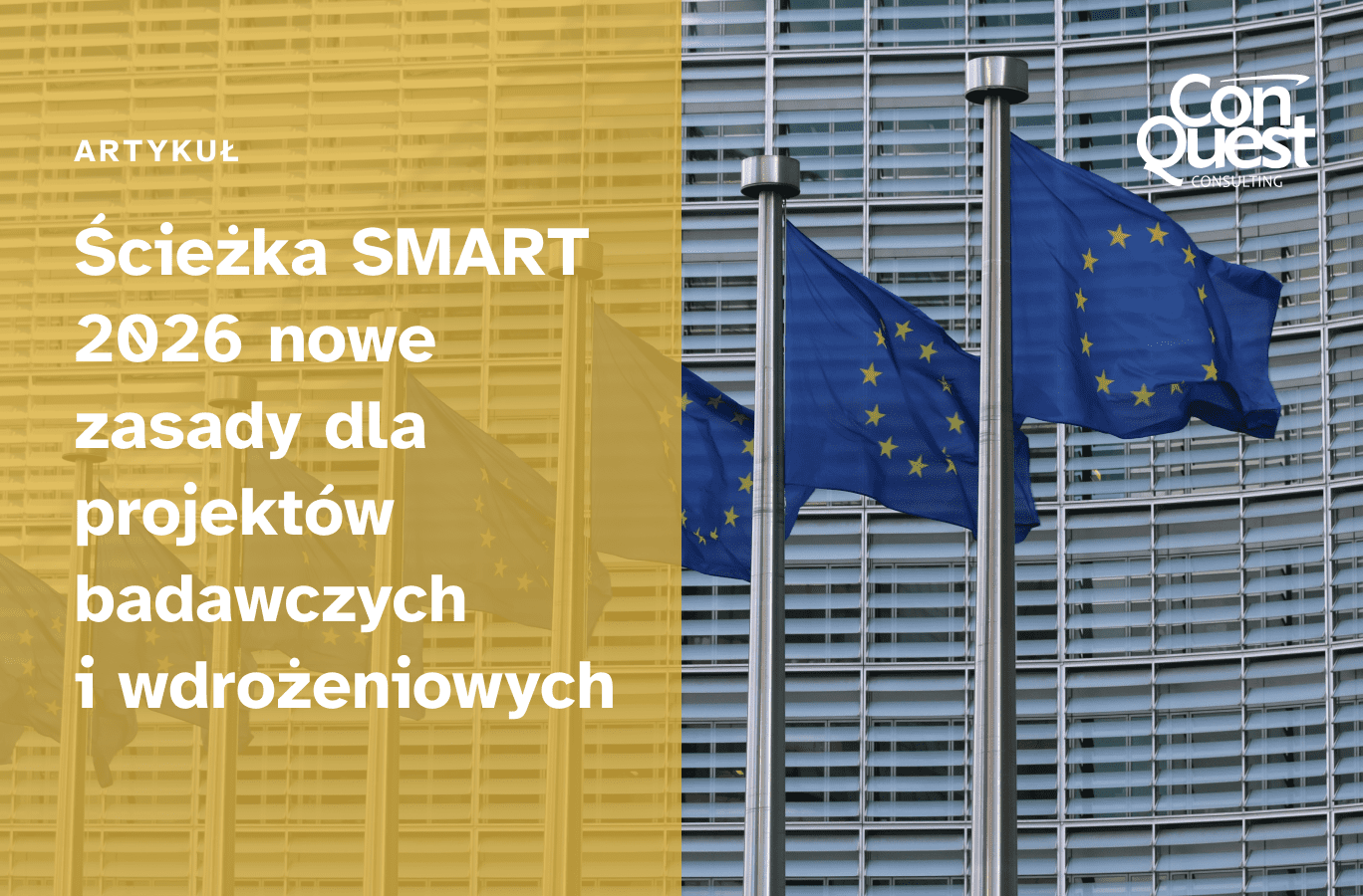 Okładka artykułu pt.: "Ścieżka SMART 2026 nowe zasady dla projektów badawczych i wdrożeniowych"